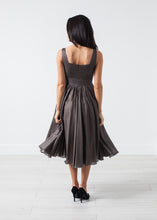 Load image into Gallery viewer, Voile Dress in Grey Pearl