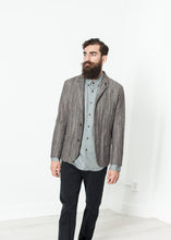Load image into Gallery viewer, Watercolor Sport Jacket in Brown/Blue